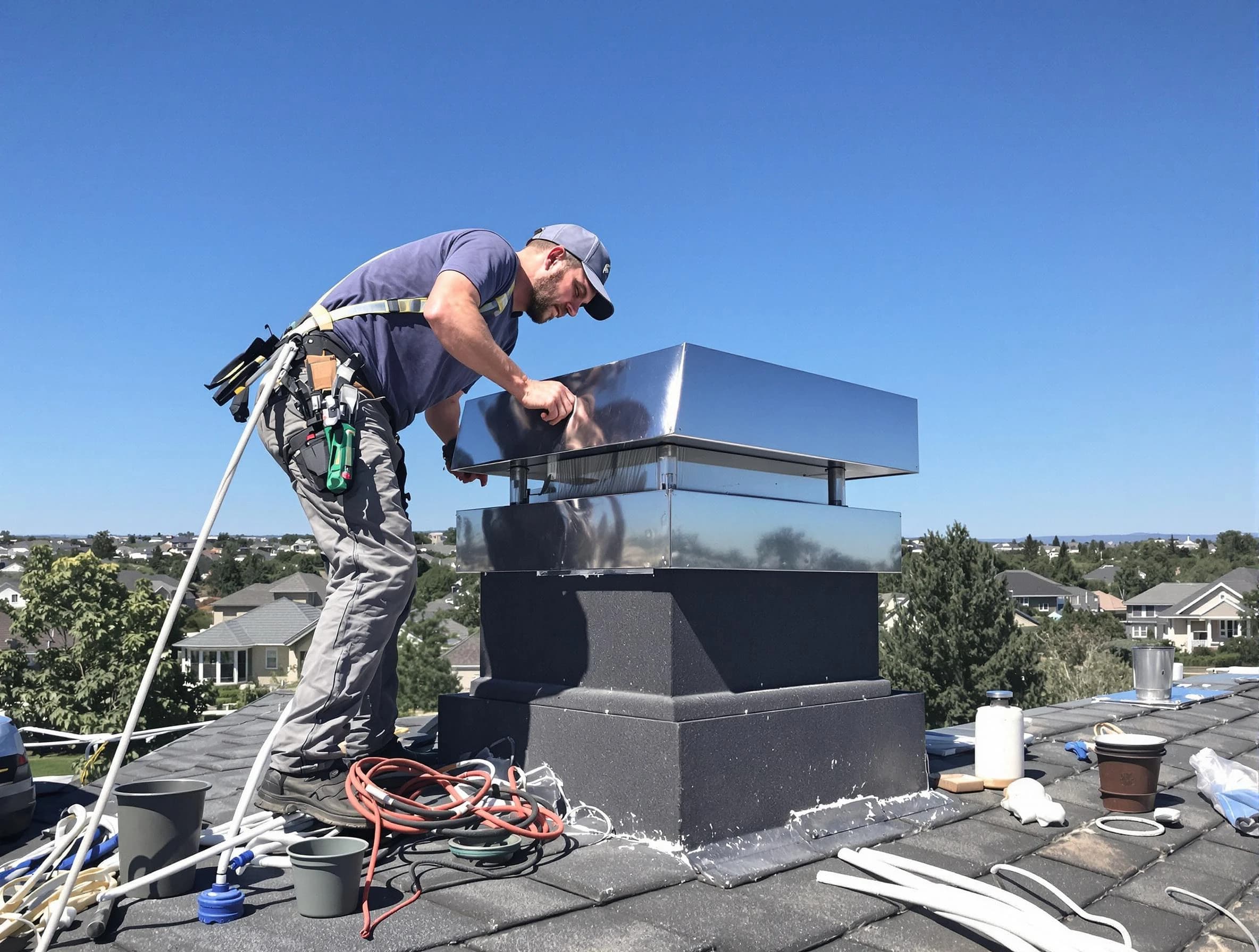 Chimney Cap Services service in Brentwood, PA